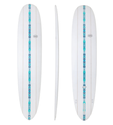 Boulevard Longboard - Blue Stripe 9.0 Surfboards